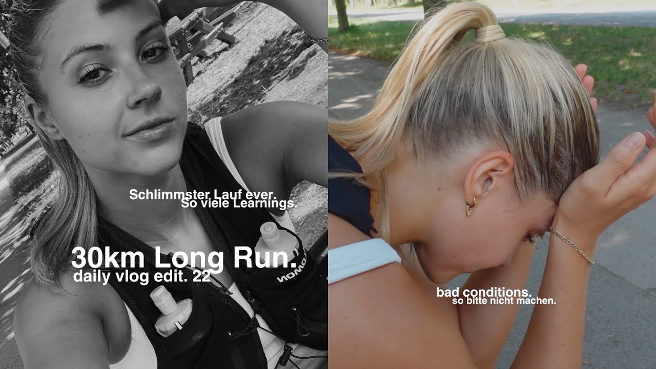 30km Long Run | Mental schlimmster Lauf ever - so viele Learnings in der Marathon-Vorbereitung.