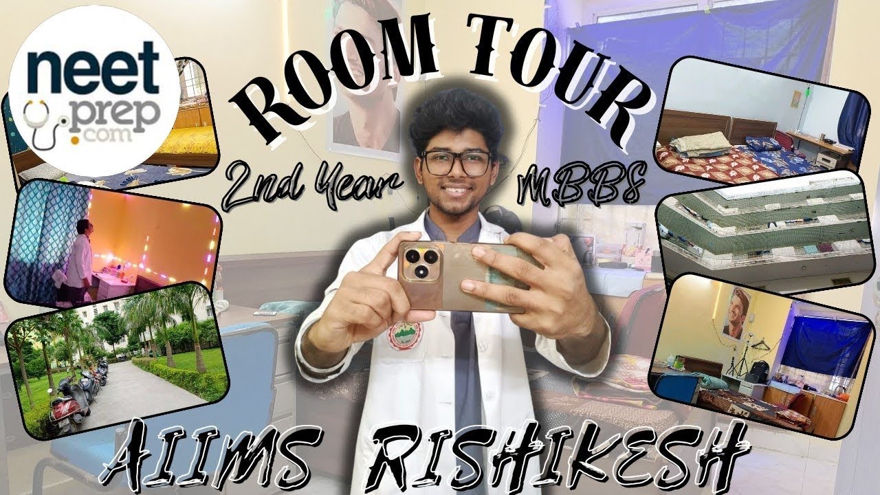 2nd Year MBBS Room Tour AIIMS Rishikesh 🔥💯 | 