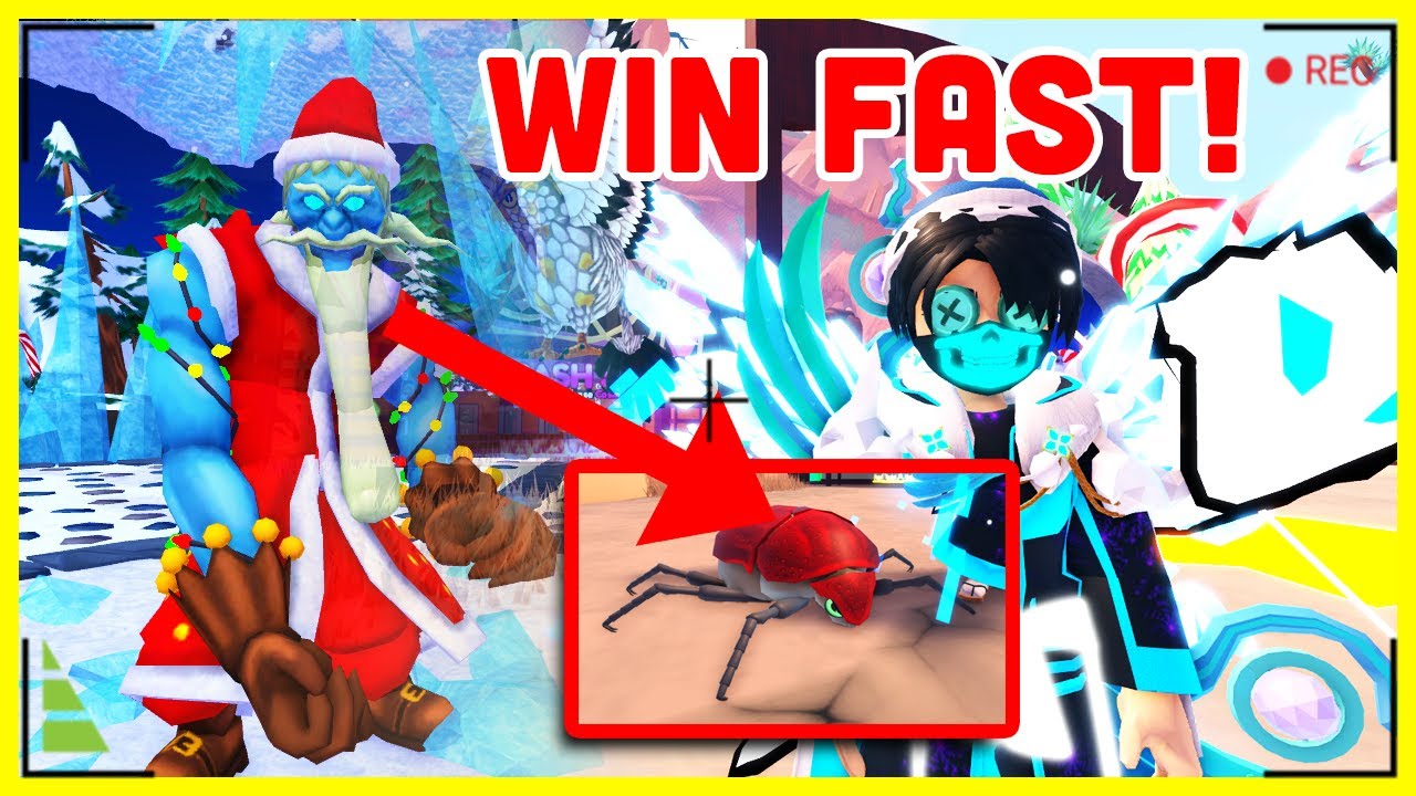 Beat the Christmas Boss in 1 MINUTE! FAST & EASY World Zero (Glitch) Roblox