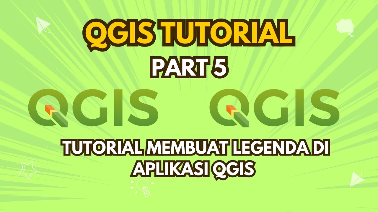 TUTORIAL MEMBUAT LEGENDA PETA DI APLIKASI QGIS | TUTORIAL QGIS PART 5 #qgis #mapping #tutorial