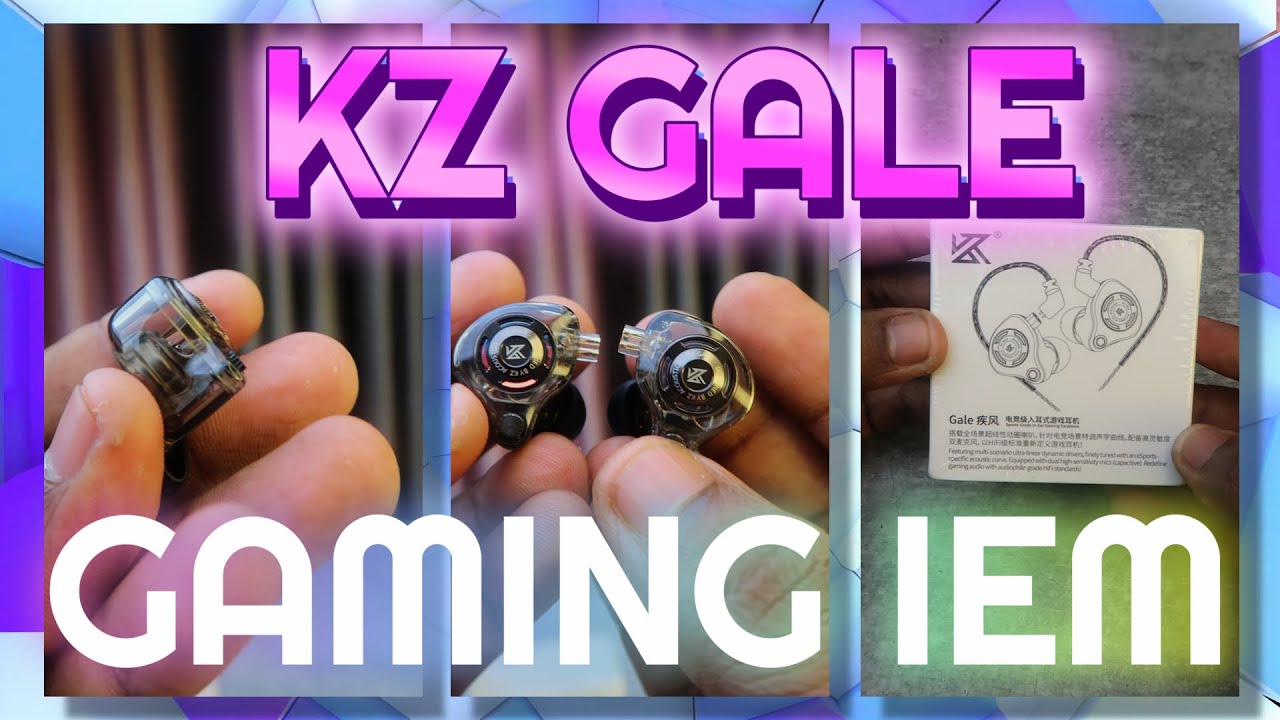 KZ Gaming IEM Review in Tamil 🔥 KZ Gale Gaming Version Earphones