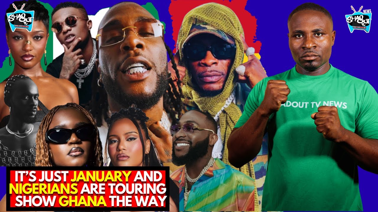 Just January & Nigerians Already Touring The World - Show Ghana Way🇳🇬🇬🇭2026 - Burna Boy Asake Wizkid
