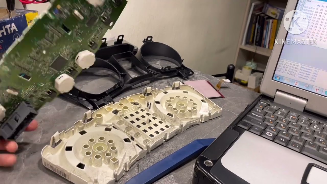TEST VVDI PROG  клонирование приборной панели Форд