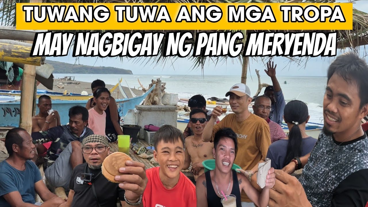 MASAYANG PAMIMIGAY NG MERYENDA SA BUCANA | Matepo Official Vlog @JaperSniperOfficial 