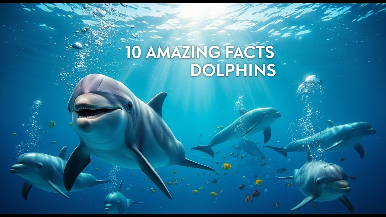 10 Amazing Facts About Dolphins! 🐬