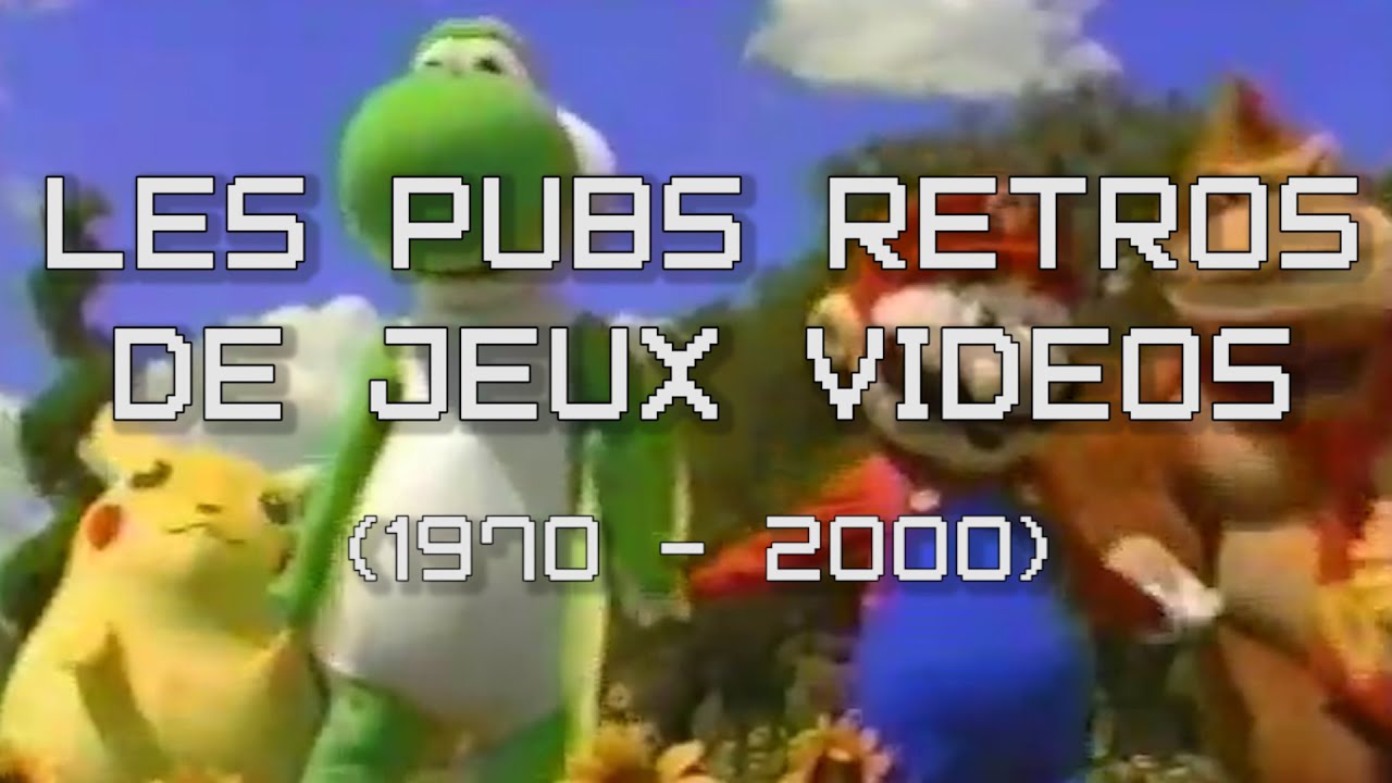 Les Pubs de Jeux Vidéos Rétros ! (de 1970 à 2000) - PVR #5