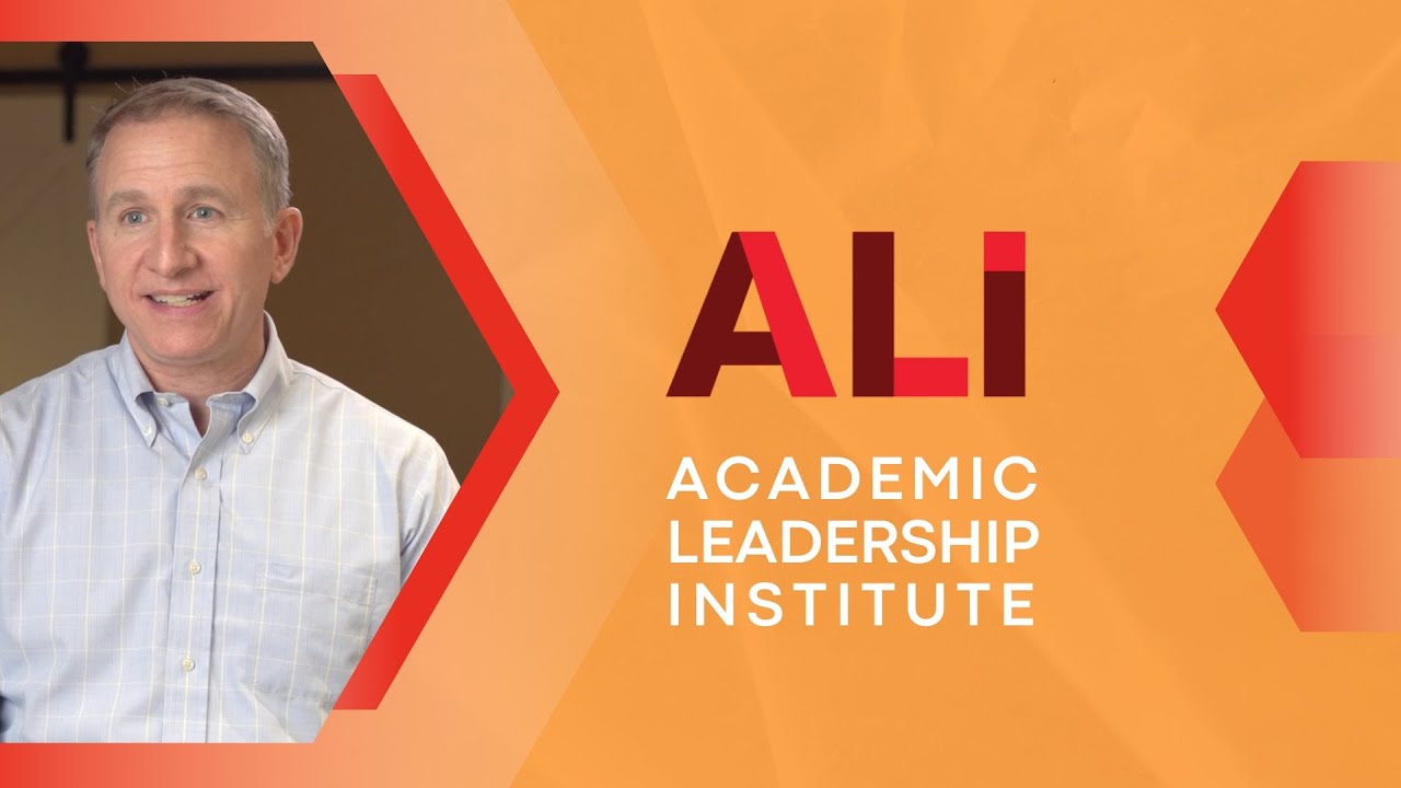 Academic Leadership Institute Testimonial: Andrew Rich