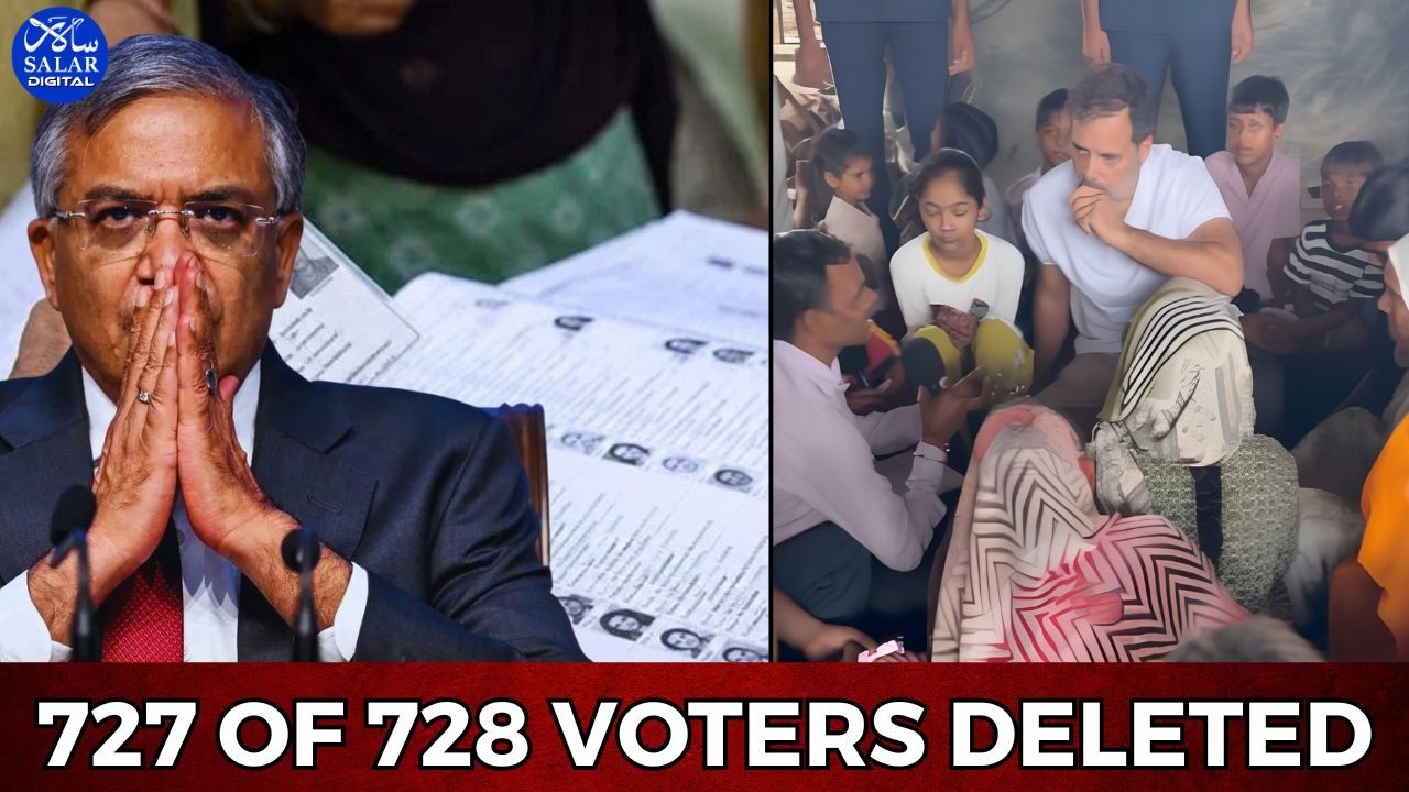 Rahul Gandhi Flags 727 Voter Deletions Out of 728 In Delhi