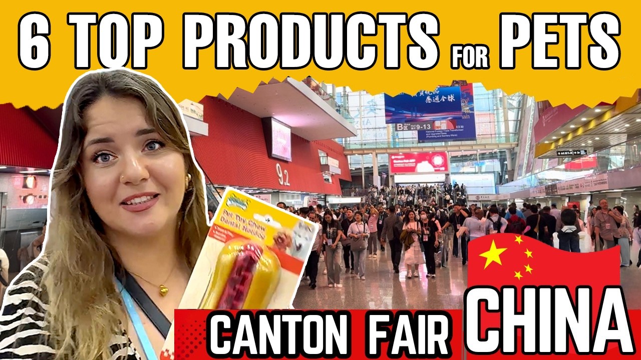 Episode 24/ TOP 6 PRODUCTS for PETS / Canton Fair China / New business Idea for 2026 / High profit