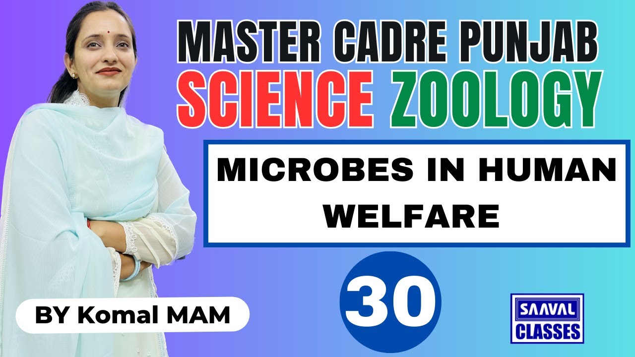 Lec-30 Zoology Topic: Microbes in human welfare Master Cadre Science, |SAAVALCLASSES |