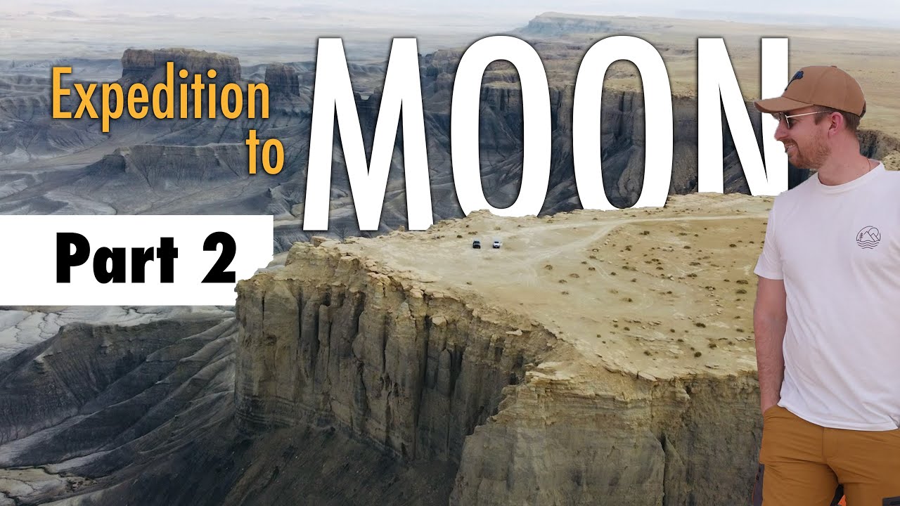 Utah Roadtrip Part 2 - We made it to the Moonscape Overlook