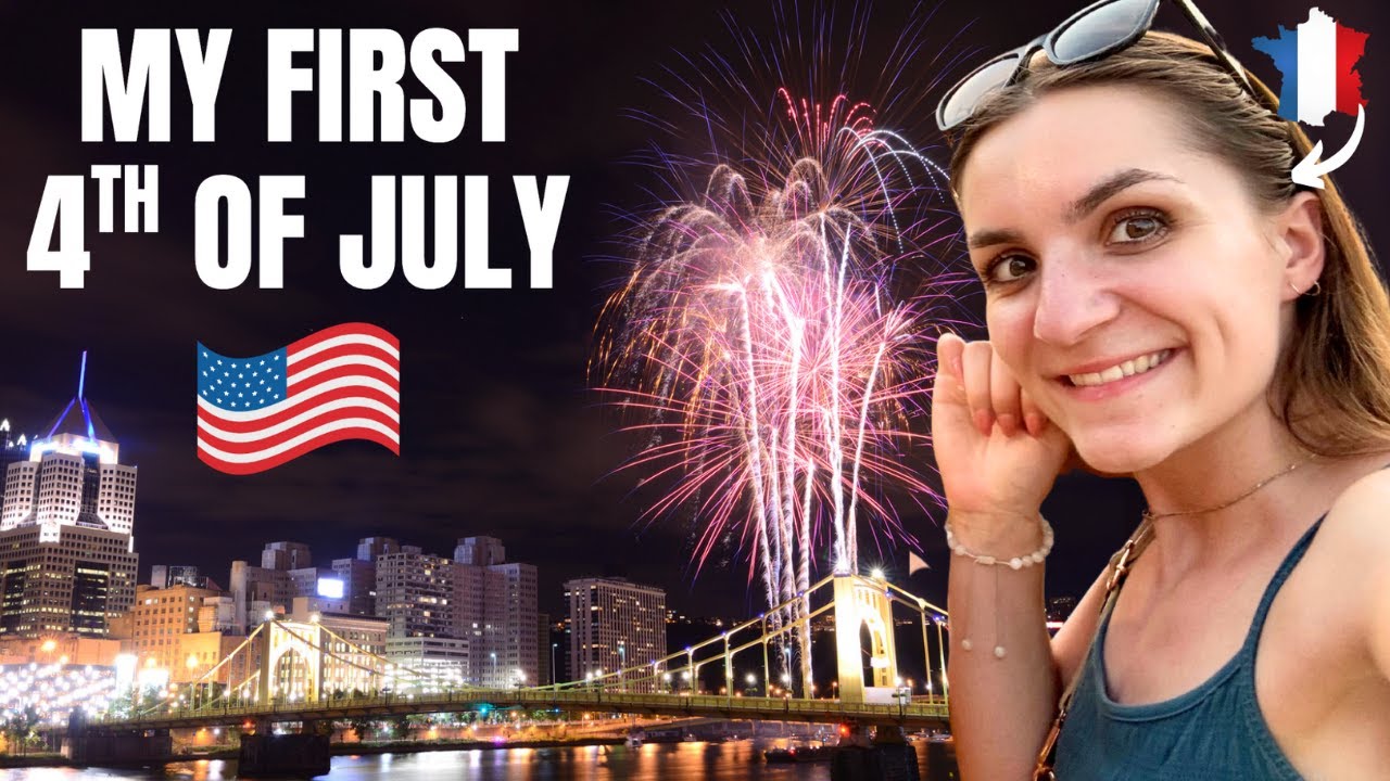 My FIRST 4TH of JULY in the USA as a French Girl: Columbus & Pittsburgh Fireworks, Columbus Zoo 🇺🇸