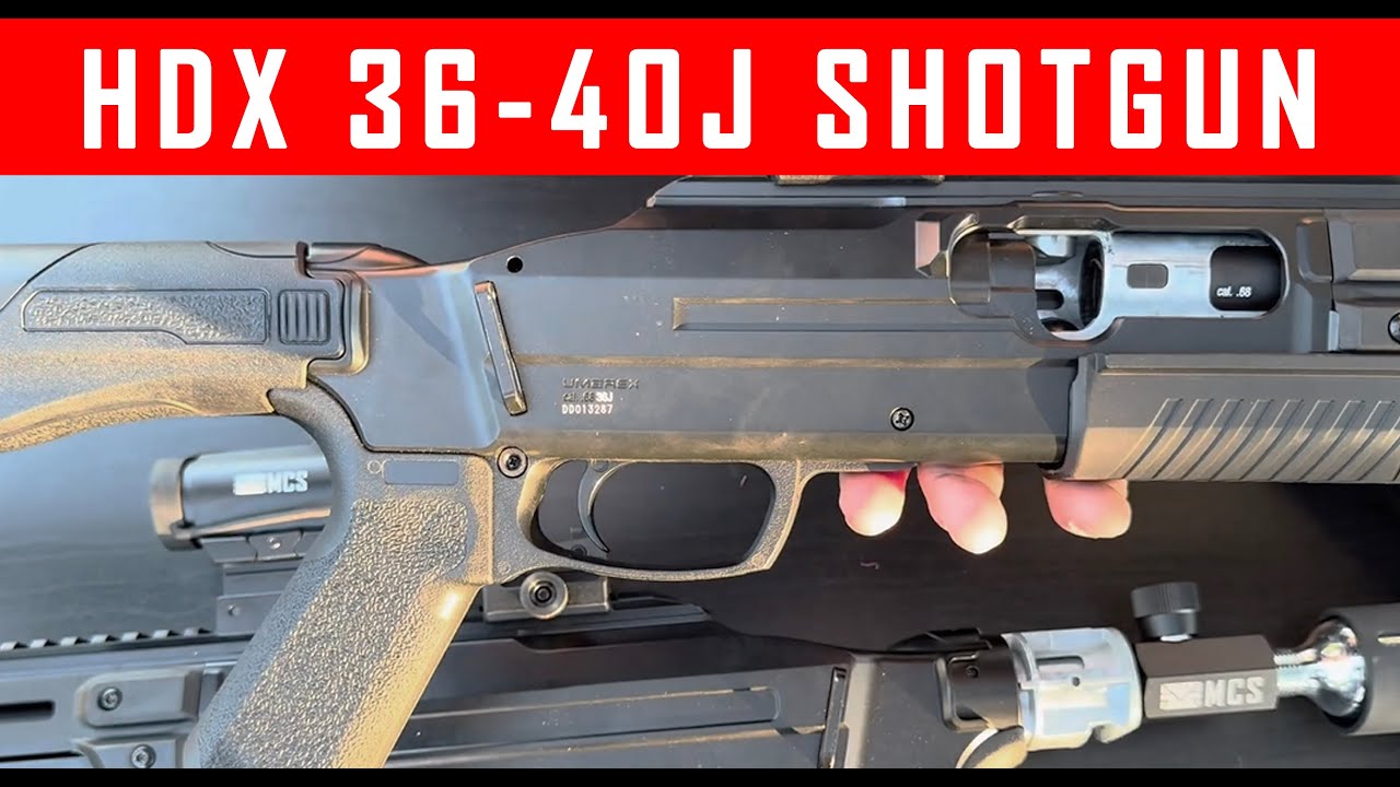 HDX 36 - 40 Joules 500+FPS TX 68 Home Defense Pump Action Shotgun (Factory Production Version)