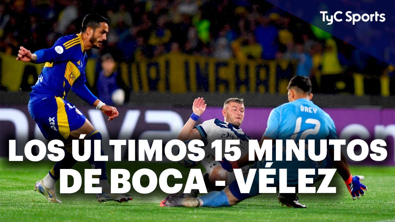 FINAL INFARTANTE de BOCA - VÉLEZ en COPA ARGENTINA 2024: TRES GOLES en 15 MINUTOS 🔥