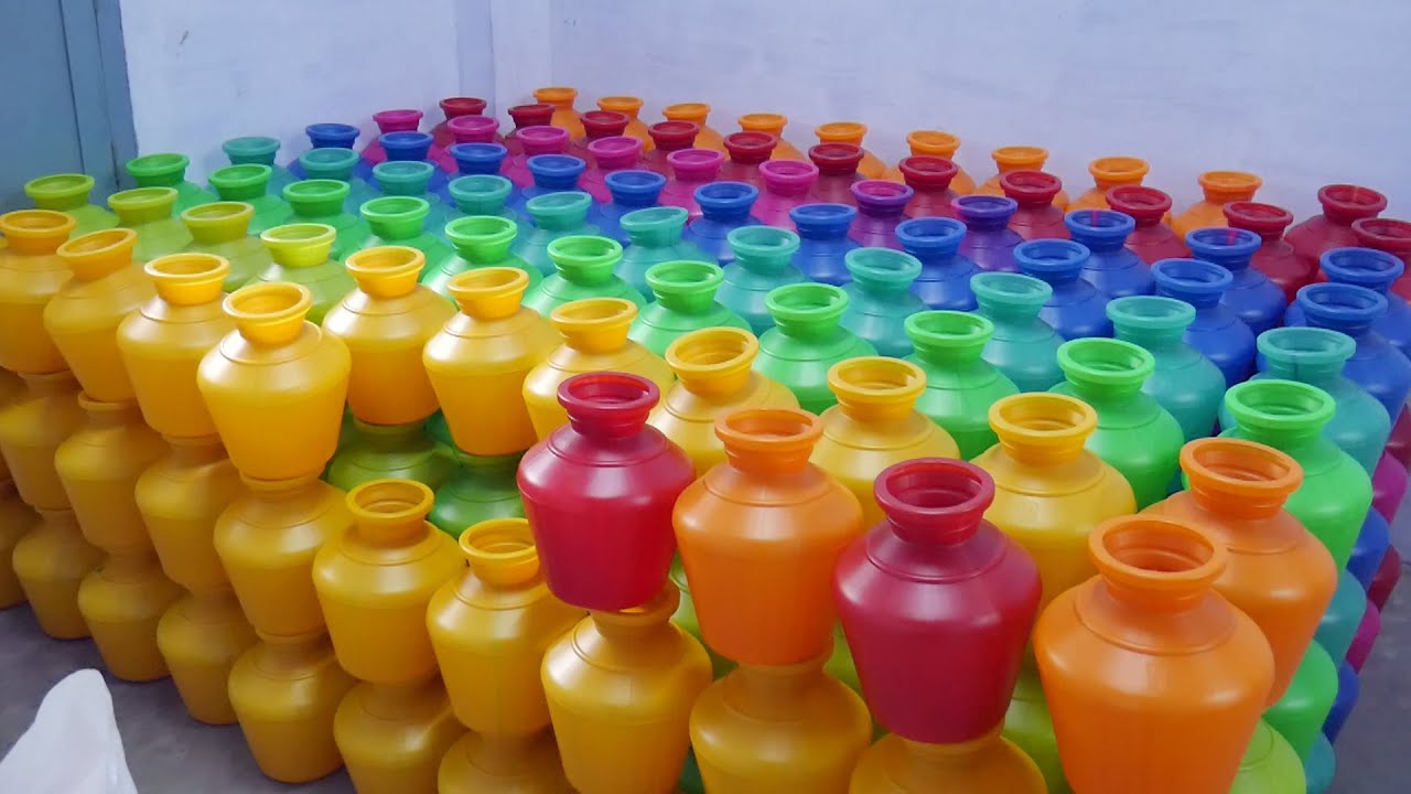 Plastic  Water Storage Pot Making Process
