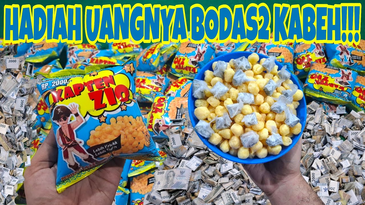 VIRAL!!! HADIAH UANGNYA BODAS2 KABEH!!! UNBOXING CIKI KAPTEN ZIO BERHADIAH UANG 