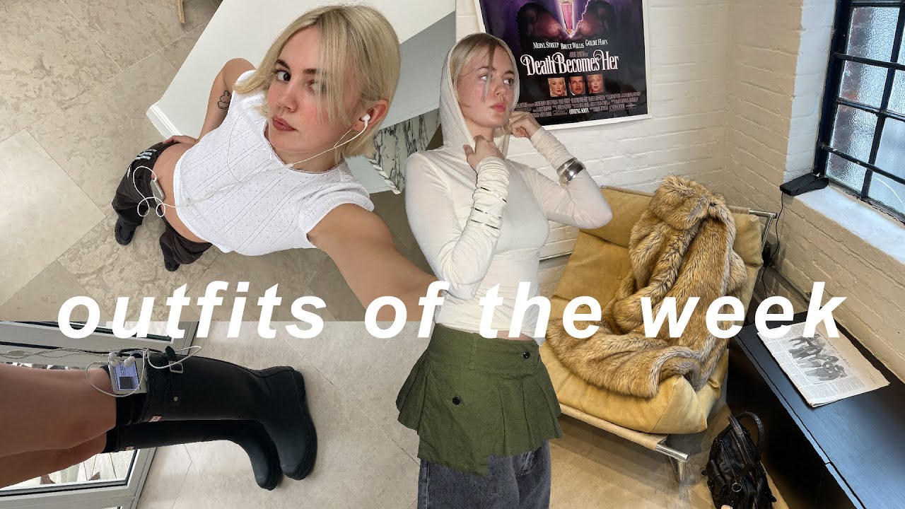 outfits of the week | tattoos, new hair, night out! #29
