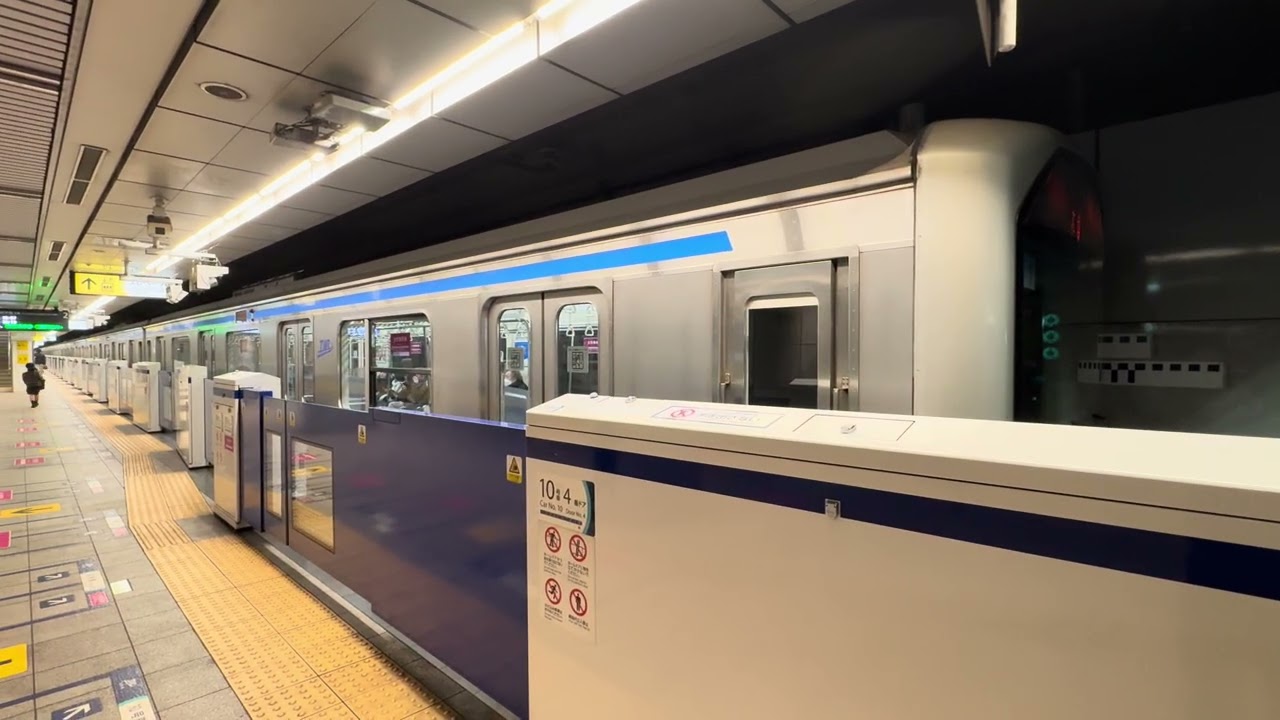 各停新木場行き発車