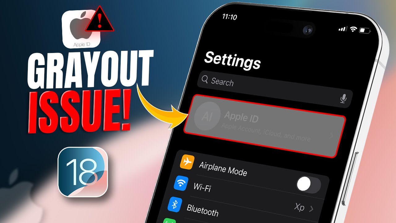 How to Fix Apple ID Gray Out | Apple ID Settings Greyed Out Problem