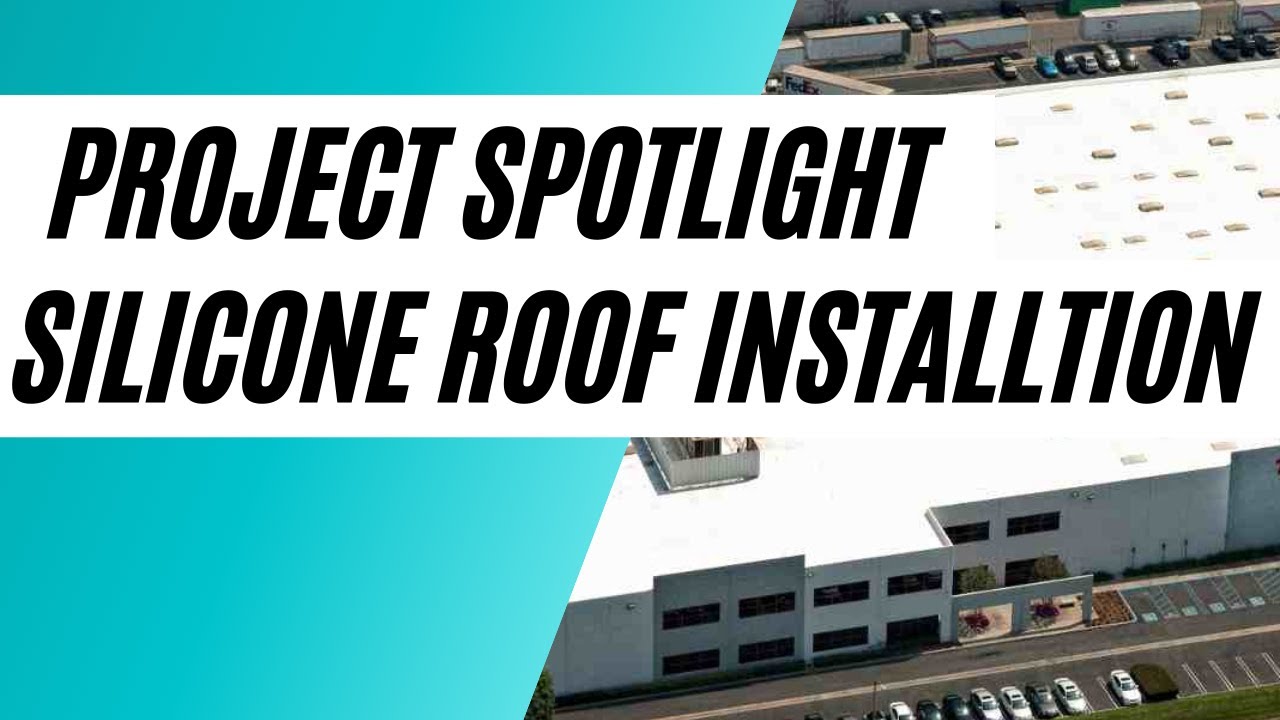 Installation of Tropical Silicone Roof Coating System by Central Roofing Company