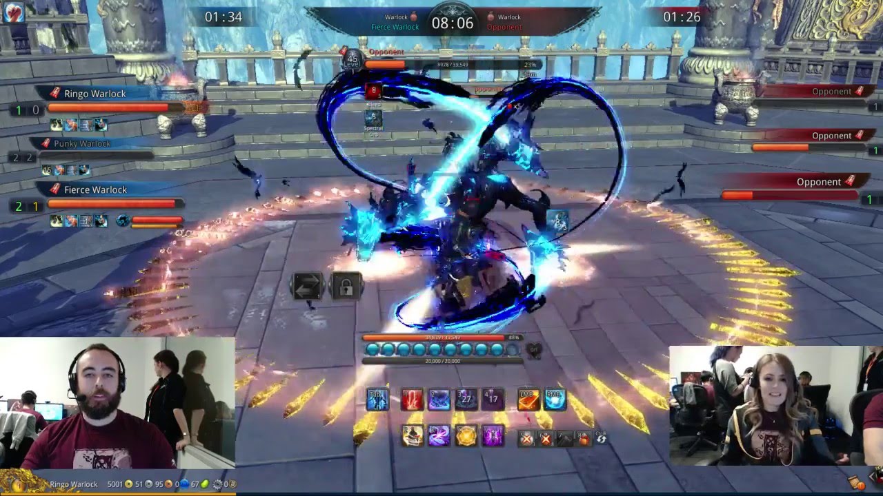 Bajheera - ALL-WARLOCK 3v3 ARENA  - Blade & Soul Warlock PvP