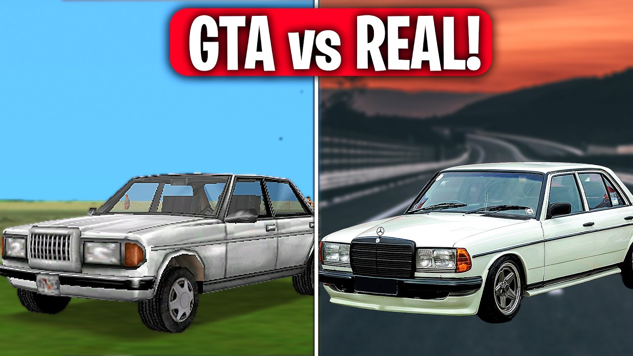 The REAL Cars That Inspired EVERY GTA Game! (GTA 3 → GTA 5)