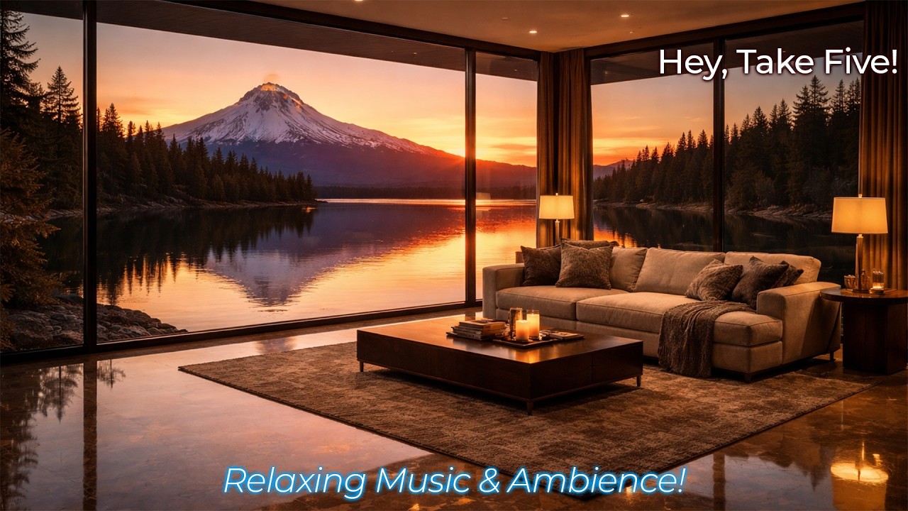Relaxing evening at the lake house | Deep Romantic Symphony