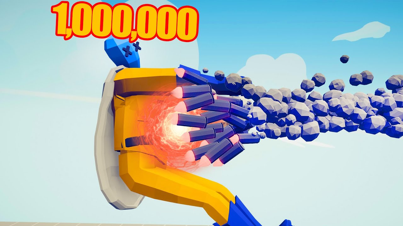1000000 DAMAGE MISSILE LAUNCHER - TABS Totally Accurate Battle Simulator