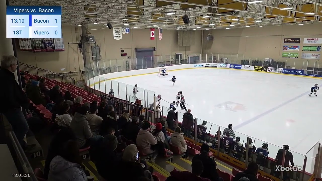 Battle of the Biscuit. Feb 1 - Kelowna Vipers vs Kamloops Bacon - Follow Cam