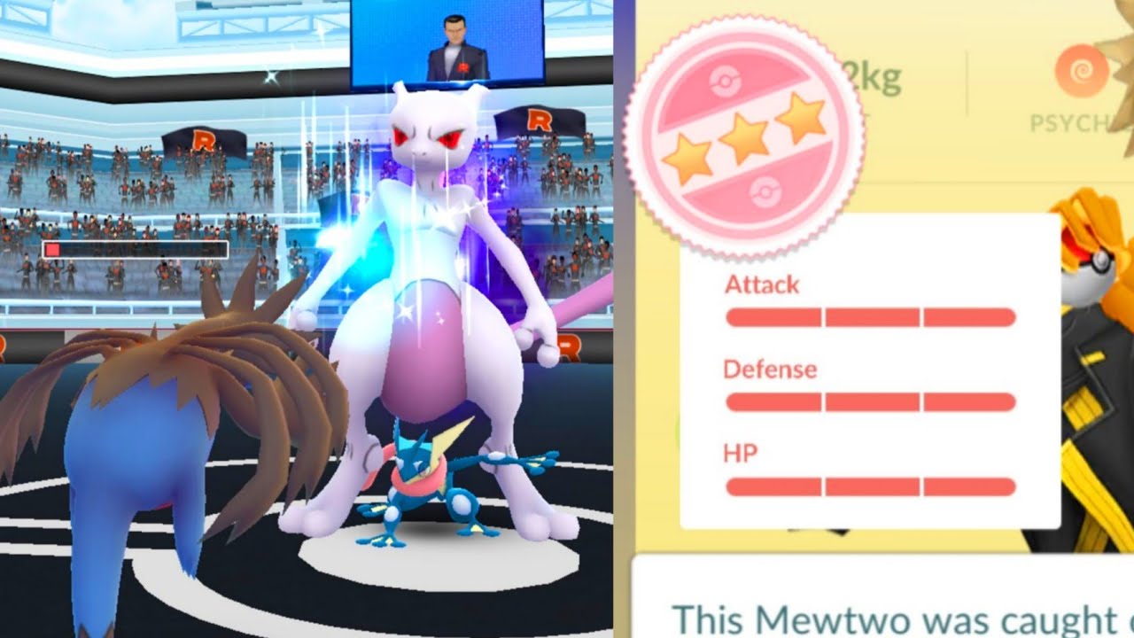 omg! got 100iv Shadow mewtwo from shadow raid ALMOST.