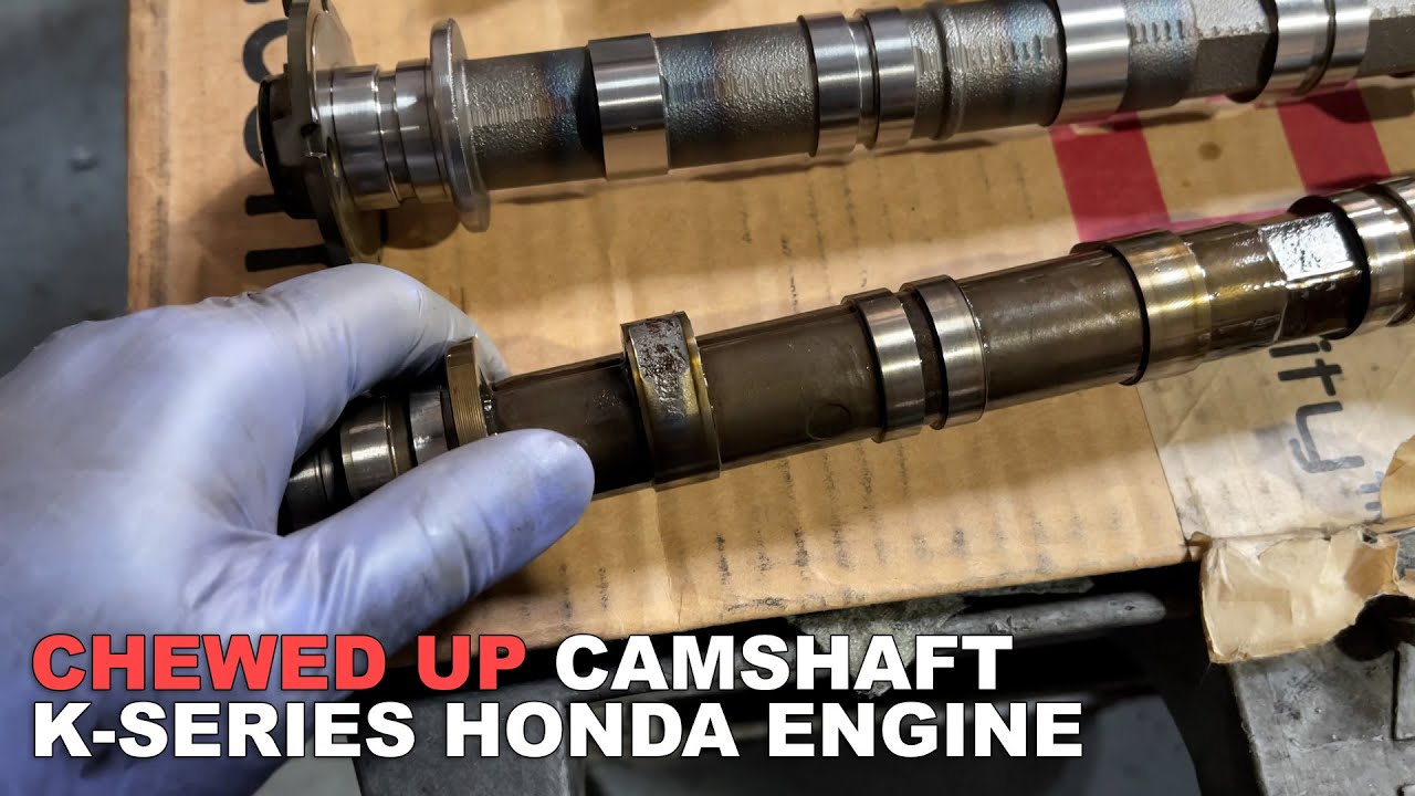 ROUTINE MAINTENANCE TURNS INTO CAMSHAFT REPLACEMENT : 2004 ACURA RSX K SERIES K20