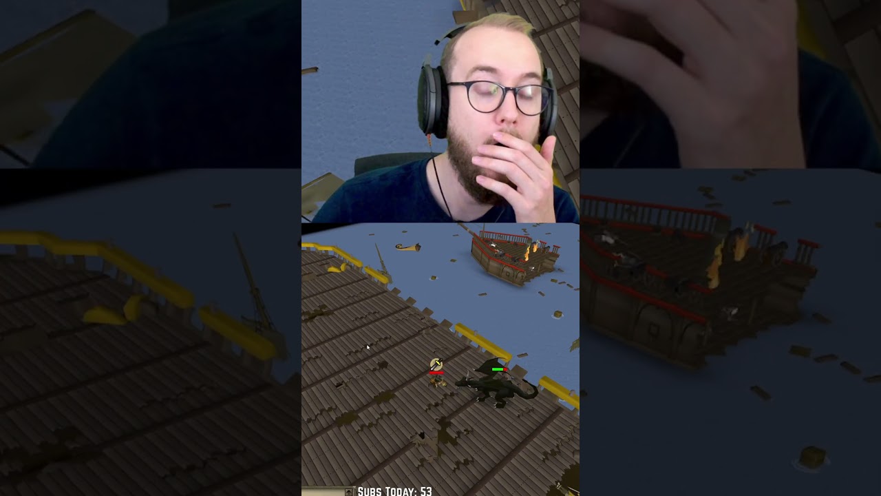 Я бы 100% потерял свой статус хардкорщика здесь... #osrs #gaming #funny #runescape