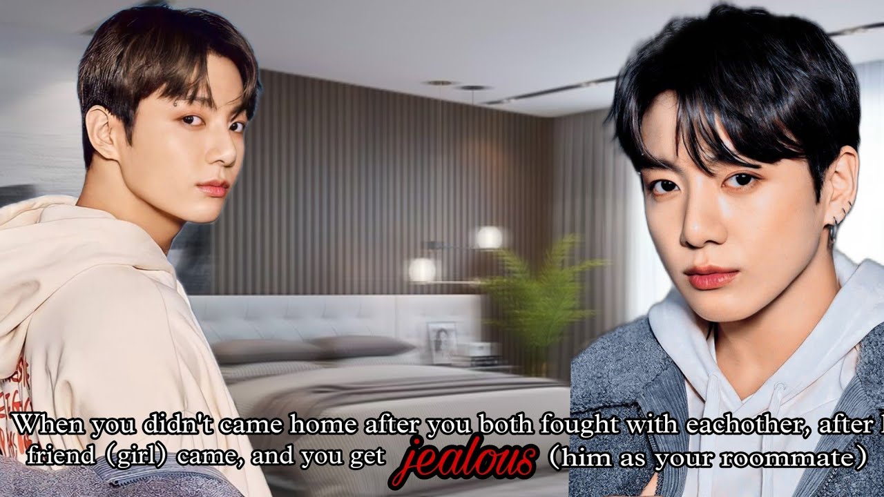 When you didn't came home after you both fought with eachother, after being jealous (Jungkook ff)
