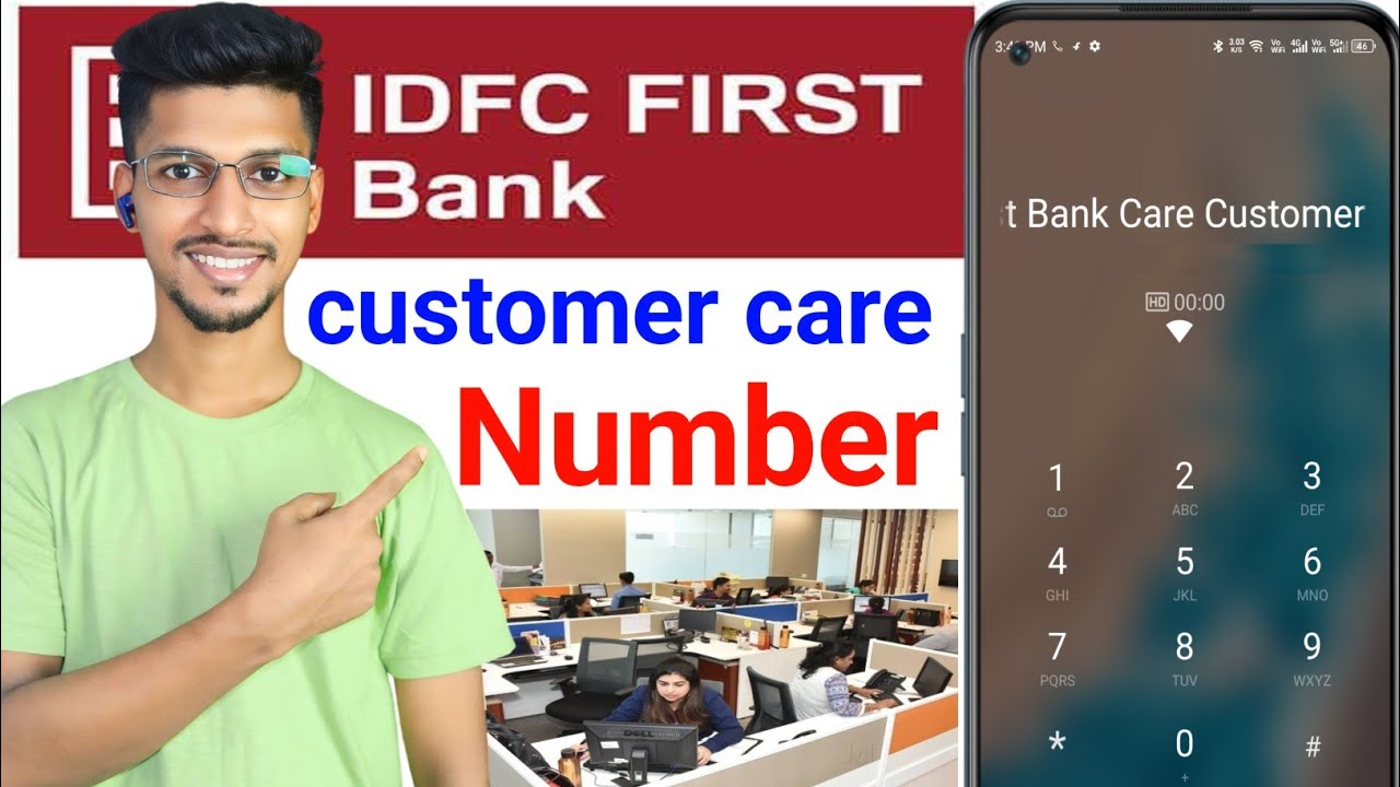 IDFC first customer care number Kaise pata Kare How call IDFC first bank customer care