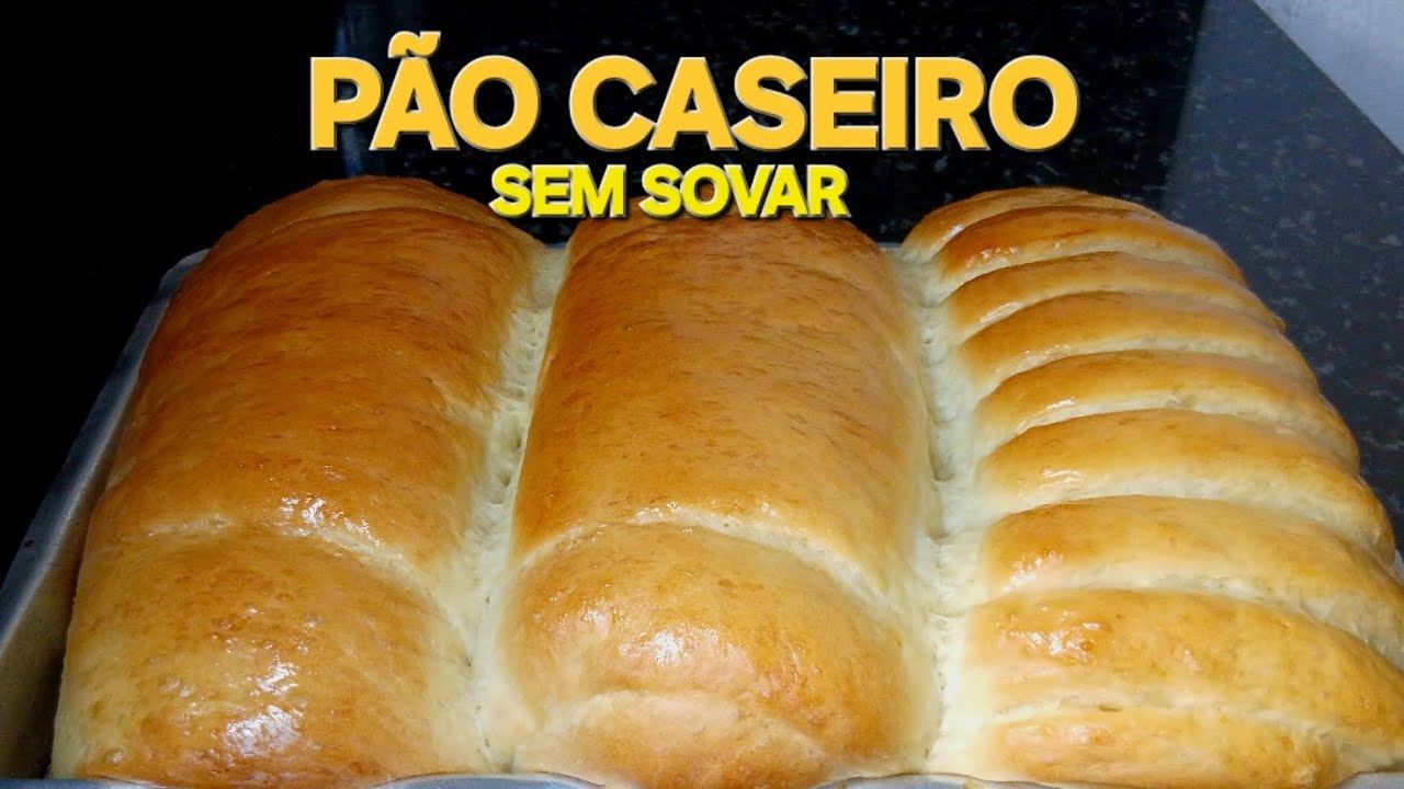 SEM SOVAR, sem leite e sem ovos | PÃO CASEIRO🍞 simples e fácil de fazer 😍