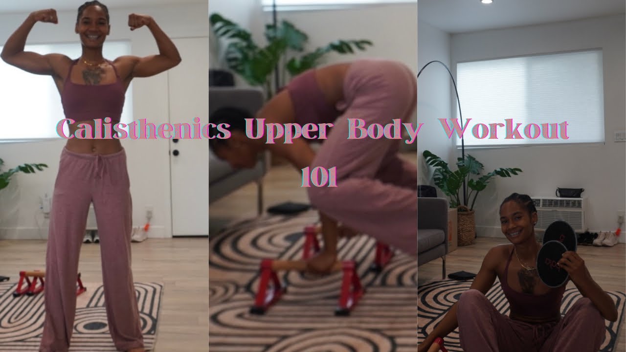 CALISTHENICS UPPER BODY WORKOUT ROUTINE [Beginner Friendly]