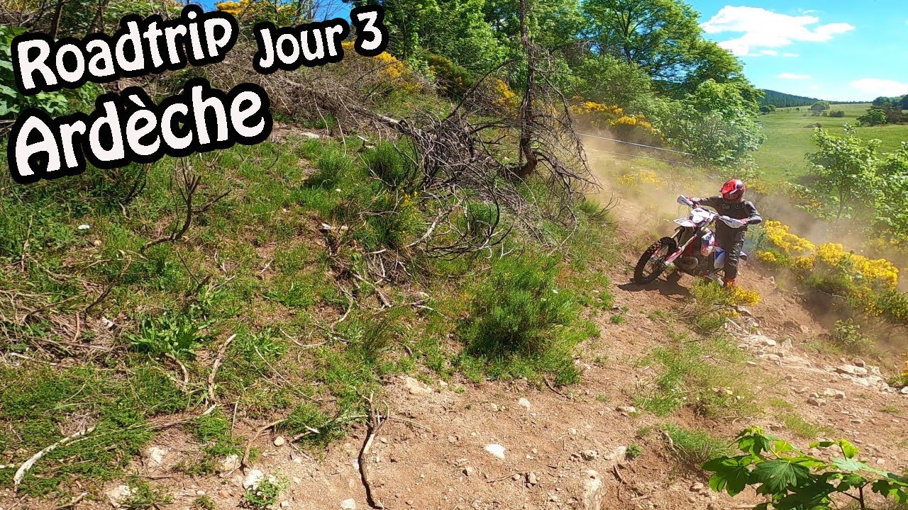 Road trip Enduro Ardèche 2021 - Troisième jour
