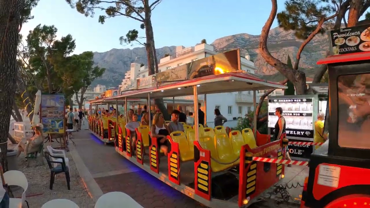 Makarska Croatia 4K walk Hrvatska, Urlaub in Kroatien