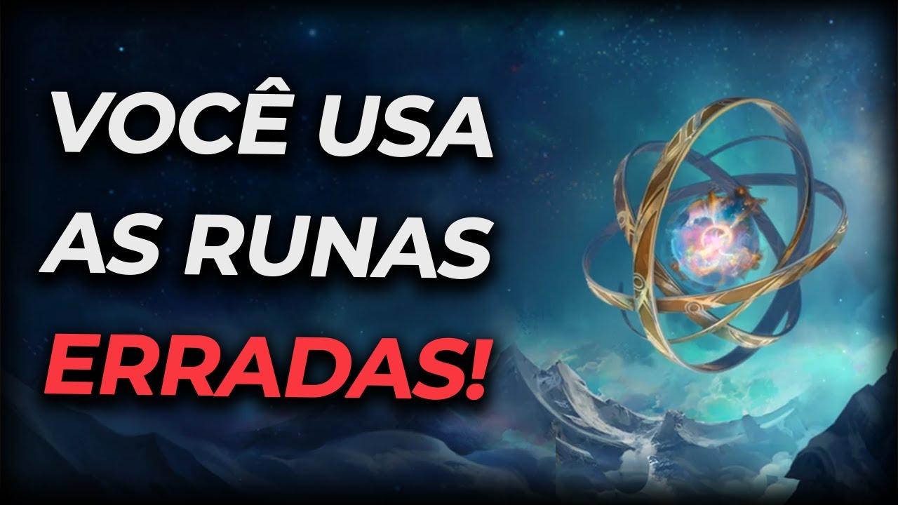 ABUSE ANTES QUE NERFEM  – RUNAS DE INSPIRAÇÃO