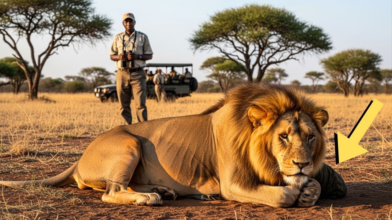Un ranger trouve un lion en pleurs... Ce que cache son corps va choquer le monde