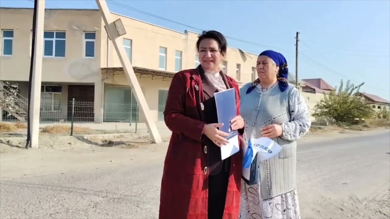 Deputat Ra’no Ismatova o‘z hududi — Sheyxon mahal. yo‘l infratuzilmasini yaxshilash jaray. o‘rgandi.