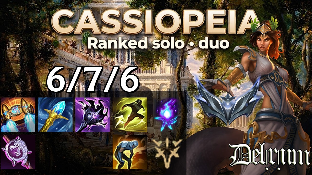 Cassiopeia vs Jhin - Full Ranked Gameplay | Silver II | June 21, 2026