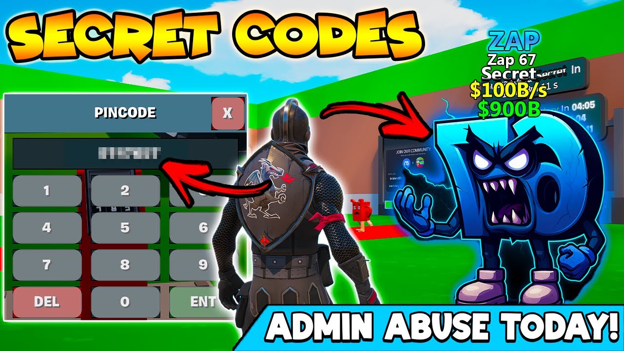 *НОВЫЕ* Секретные коды Brainrot Fortnite: укради коды событий злоупотребления администрацией Brai...