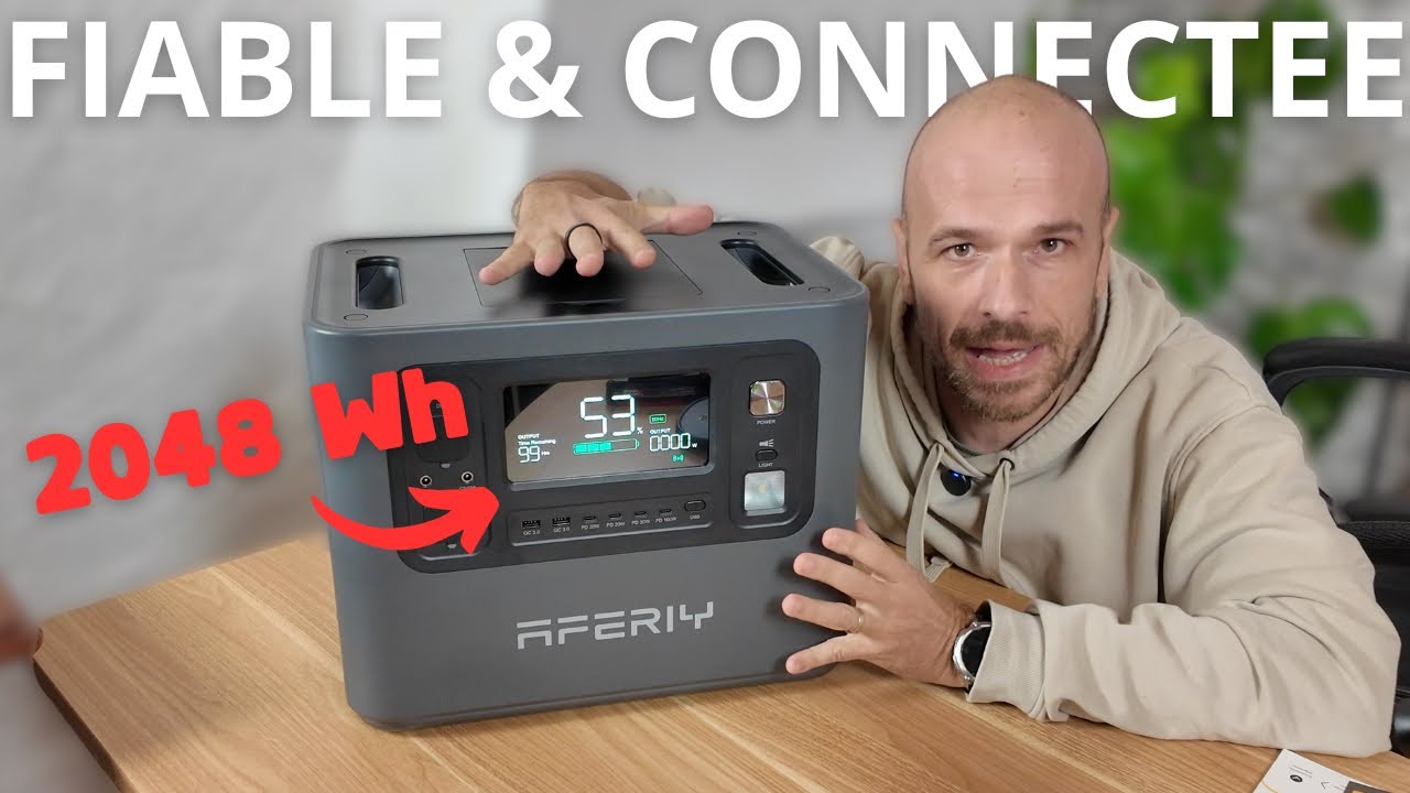 Cette batterie nomade est la plus complète à ce prix ? (AFERIY P210)