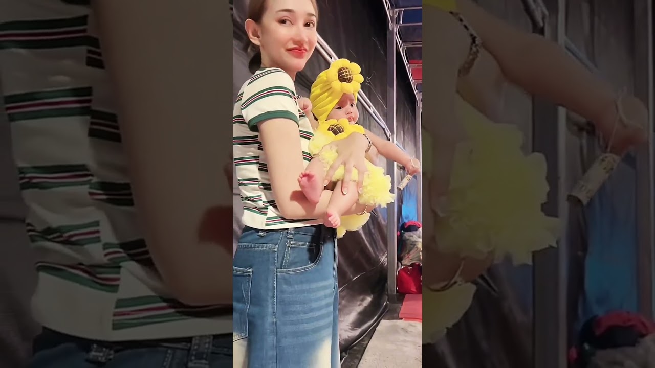 พ่อศรรักรับขวัญยี่หวา พ่อนุแม่นุ่นช่วยกันเลี้ยงลูกยี่หวาน่ารักกก #นุ่นเนตรชนก #นุกฤษฎา #นุนุ่น