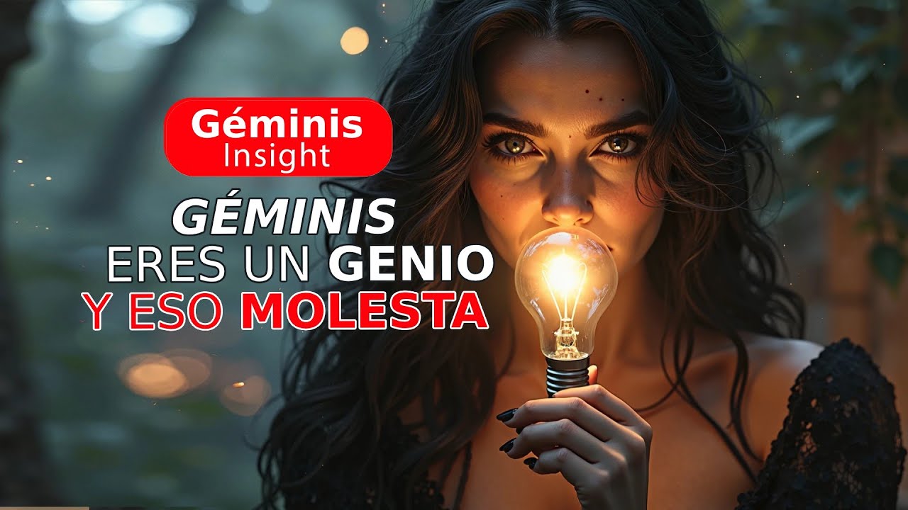 G&Eacute;MINIS ♊️ eres UN GENIO 🌞 y eso MOLESTA 😡