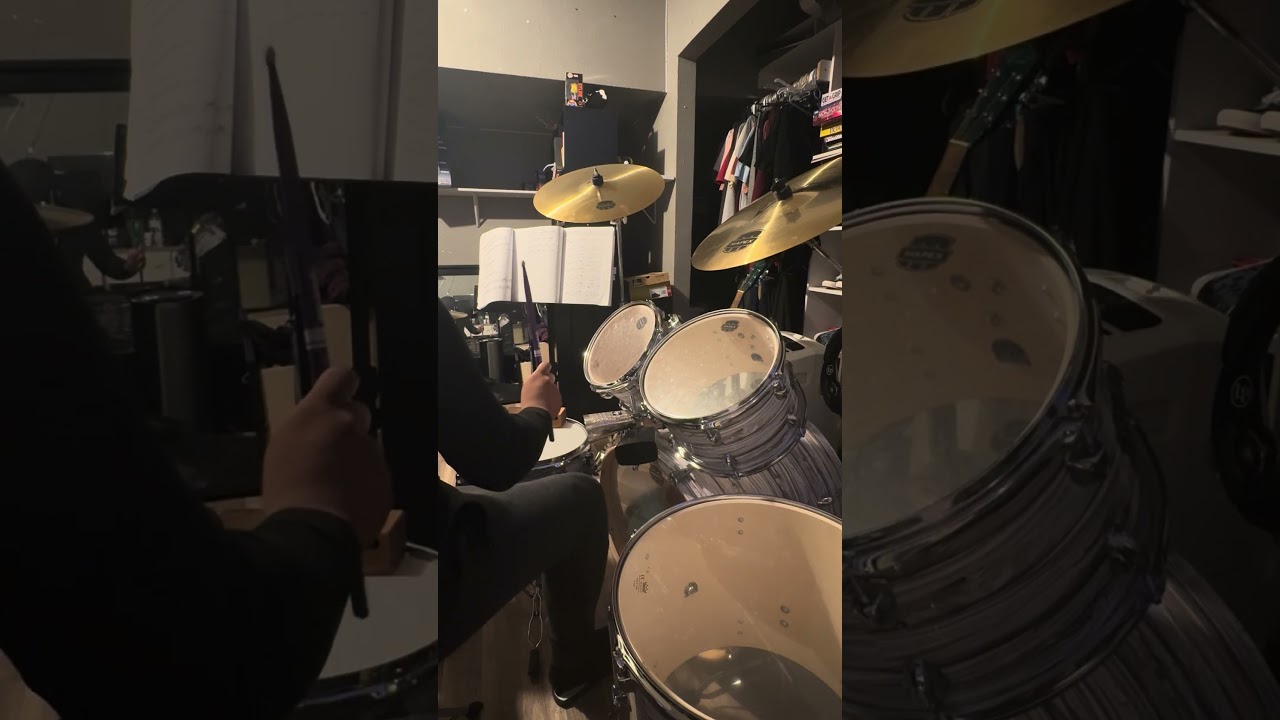 Gotta start somewhere💪#bateria #cymbal #mapexdrums #drummers #hihats #musicalinstrument