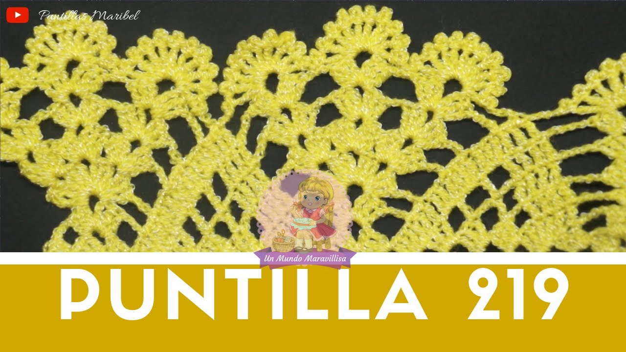 Puntilla 219 | Una sola vuelta | Puntillas Maribel