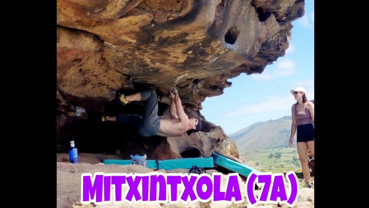 Mitxintxola (7a) - Jaizkibel Boulder - Sector Orígenes