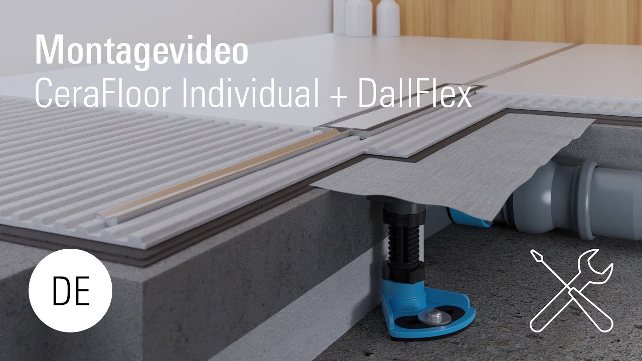 Montage: CeraFloor Individual + DallFlex